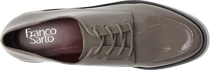 Franco Sarto Charles Women's Shoes Grey Patent Synthethic : 6 M, Leather - Image 2