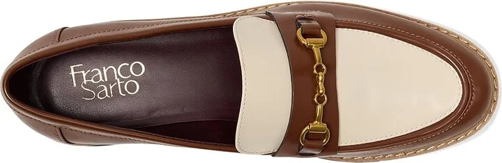 Franco Sarto Colette Women's Boots Tobacco/Vanilla : 9 W, Leather - Image 2