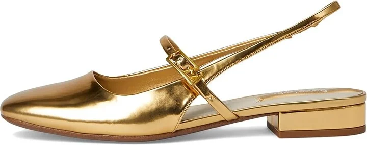 Franco Sarto Destin Women's Shoes Gold : 9.5 M, Leather - Image 6