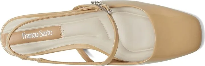Franco Sarto Destin Women's Shoes Modern Taupe Patent : 6.5 M, Leather - Image 2
