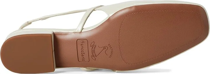 Franco Sarto Destin Women's Shoes Pearl White Patent : 10 M, Leather - Image 3