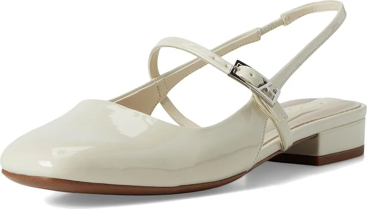 Franco Sarto Destin Women's Shoes Pearl White Patent : 10 M, Leather - Image 5