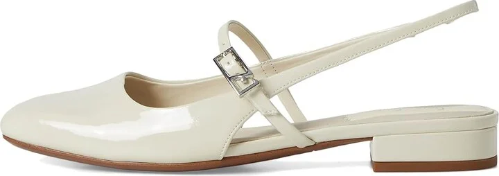 Franco Sarto Destin Women's Shoes Pearl White Patent : 10 M, Leather - Image 6