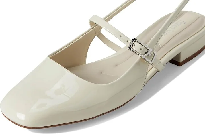 Franco Sarto Destin Women's Shoes Pearl White Patent : 10 M, Leather - Image 7