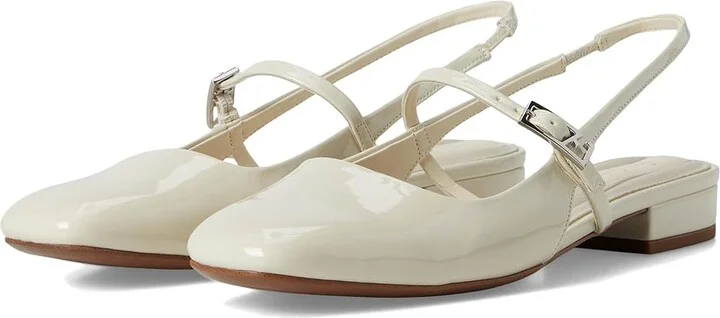 Franco Sarto Destin Women's Shoes Pearl White Patent : 10 M, Leather