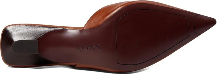 Franco Sarto Devin Women's Shoes Cognac Brown Leather : 6 M, Leather/Textile - Image 3