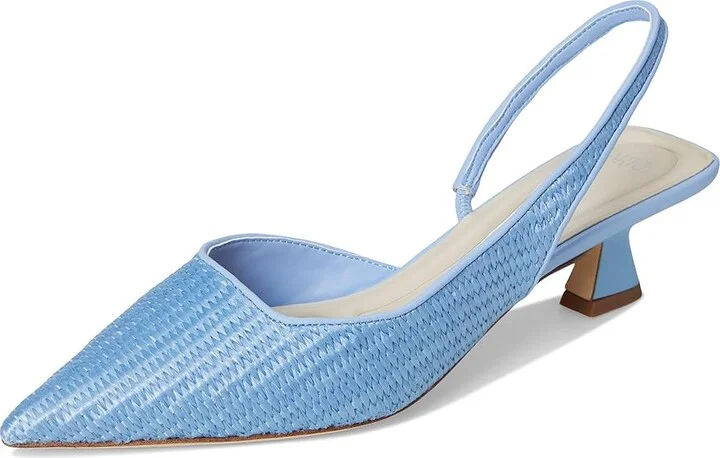 Franco Sarto Devin Women's Shoes Denim Blue : 5 M, Leather/Rubber - Image 5