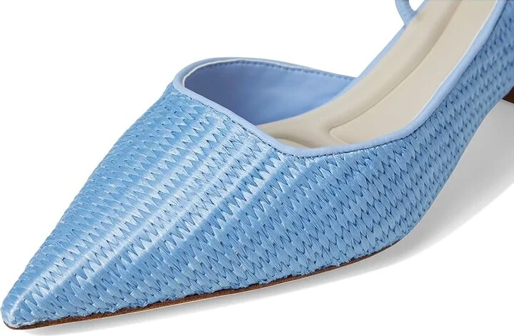 Franco Sarto Devin Women's Shoes Denim Blue : 5 M, Leather/Rubber - Image 7