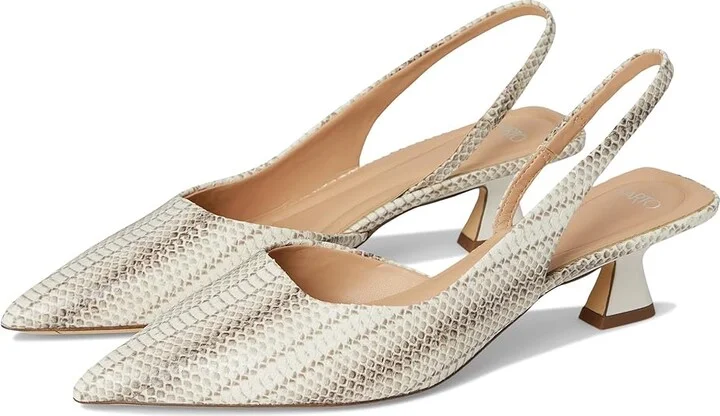 Franco Sarto Devin Women's Shoes Grey Snake Print : 7.5 M, Leather