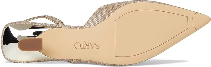 Franco Sarto Devin Women's Shoes Platinum Silver Fabric : 8.5 M, Leather/Suede/Textile - Image 3