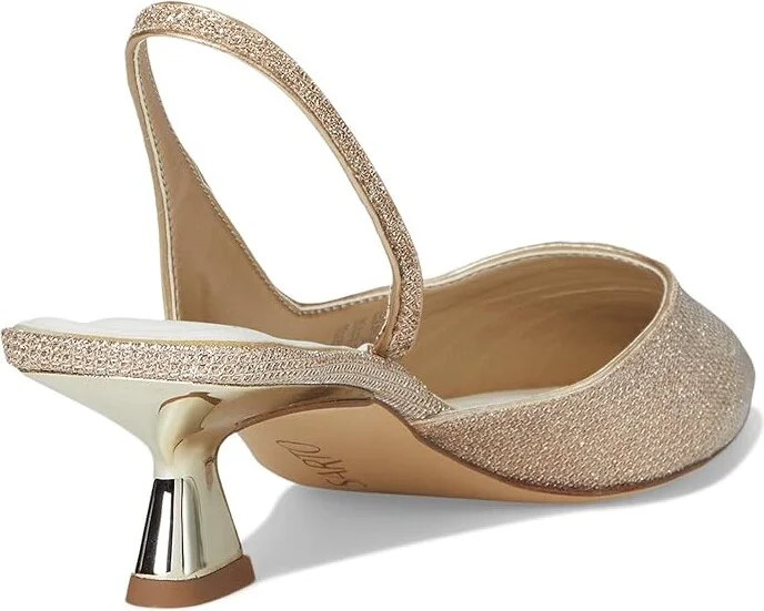 Franco Sarto Devin Women's Shoes Platinum Silver Fabric : 8.5 M, Leather/Suede/Textile - Image 4