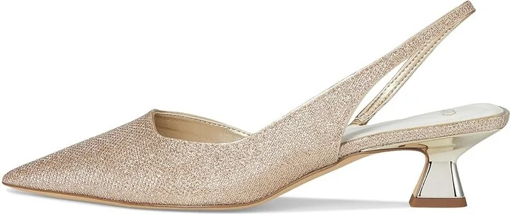 Franco Sarto Devin Women's Shoes Platinum Silver Fabric : 8.5 M, Leather/Suede/Textile - Image 6