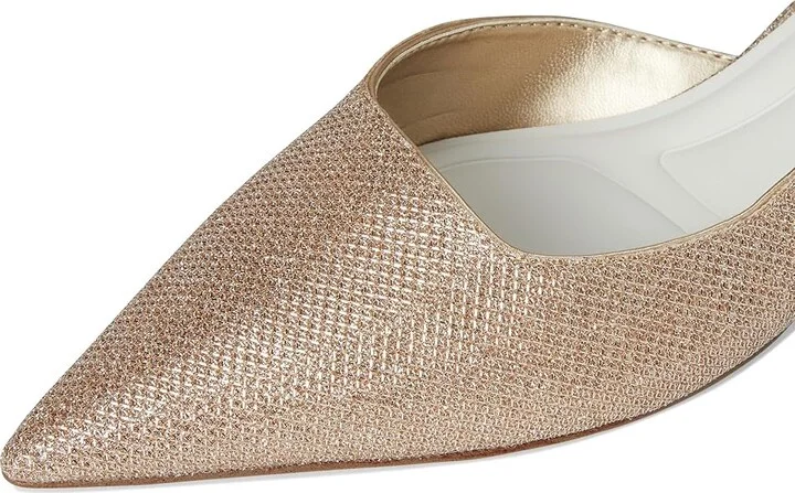 Franco Sarto Devin Women's Shoes Platinum Silver Fabric : 8.5 M, Leather/Suede/Textile - Image 7