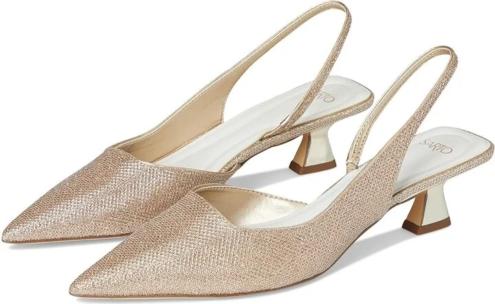 Franco Sarto Devin Women's Shoes Platinum Silver Fabric : 8.5 M, Leather/Suede/Textile