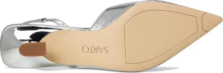 Franco Sarto Devin Women's Shoes Silver : 7 M, Leather - Image 3