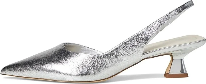 Franco Sarto Devin Women's Shoes Silver : 7 M, Leather - Image 6
