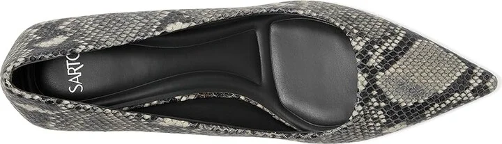 Franco Sarto Diva Women's Shoes Grey Snake Print Leather : 9.5 M - Image 2