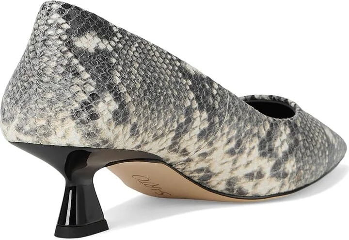 Franco Sarto Diva Women's Shoes Grey Snake Print Leather : 9.5 M - Image 4