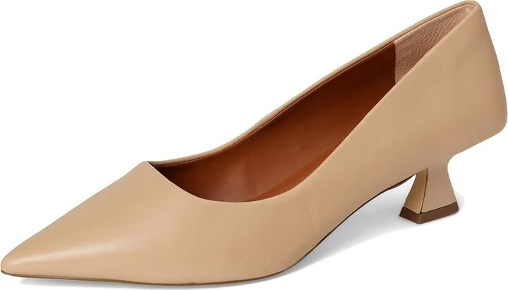 Franco Sarto Diva Women's Shoes Nude Beige : 7.5 M, Suede - Image 5
