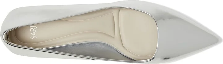 Franco Sarto Diva Women's Shoes Silver : 8 M, Suede - Image 2
