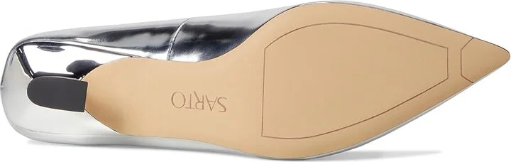 Franco Sarto Diva Women's Shoes Silver : 8 M, Suede - Image 3