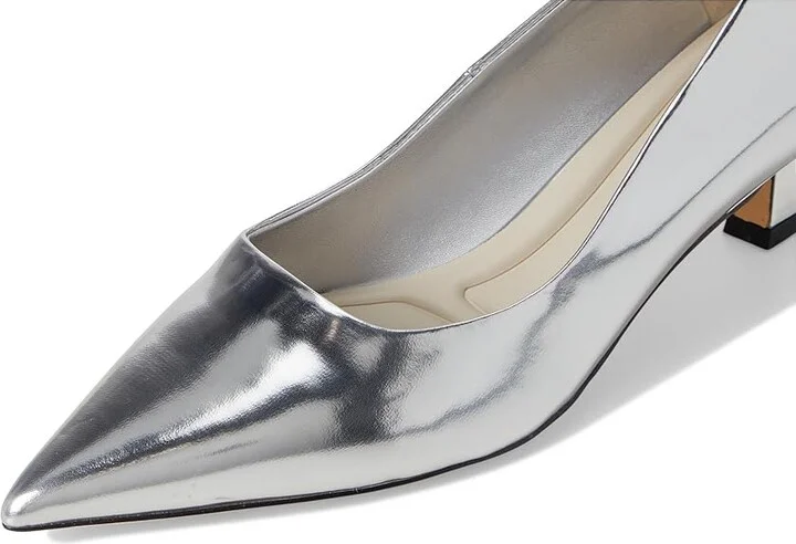 Franco Sarto Diva Women's Shoes Silver : 8 M, Suede - Image 7