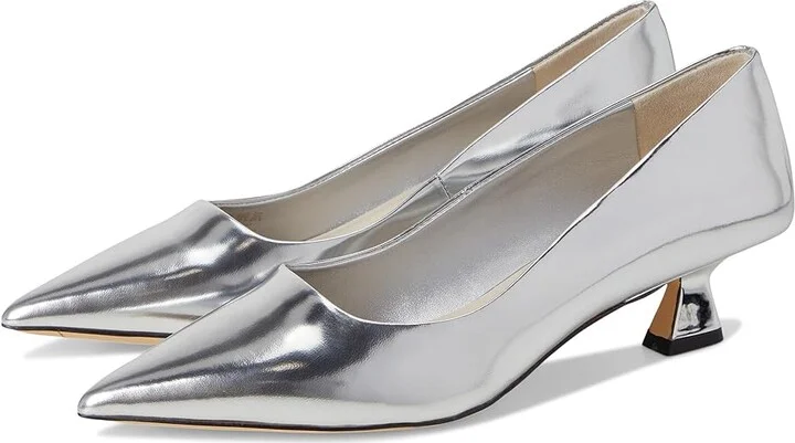 Franco Sarto Diva Women's Shoes Silver : 8 M, Suede