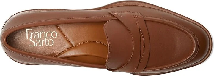 Franco Sarto Edith 2 Women's Flat Shoes Tobacco Brown : 11 M, Leather - Image 2