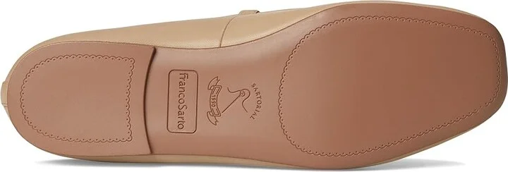 Franco Sarto Eileen Skimmers Women's Flat Shoes Latte Brown : 9 M, Leather - Image 3