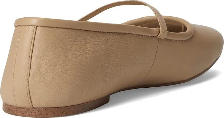 Franco Sarto Eileen Skimmers Women's Flat Shoes Latte Brown : 9 M, Leather - Image 4