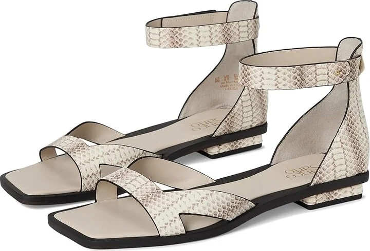 Franco Sarto Elisa Women's Sandals Roccia Grey : 9.5 M