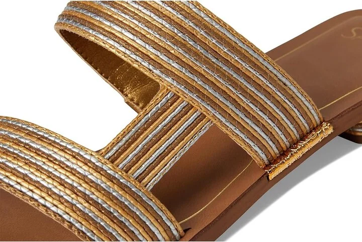 Franco Sarto Emily Women's Shoes Bronze : 5 M, Leather - Image 7
