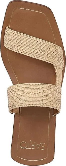 Franco Sarto Emily Women's Shoes Natural Beige Raffia : 10 M, Synthetic - Image 2