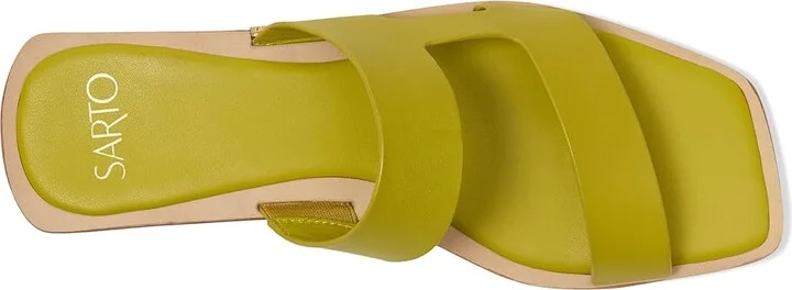 Franco Sarto Emily Women's Shoes Seaweed Green : 8 M, Leather - Image 2