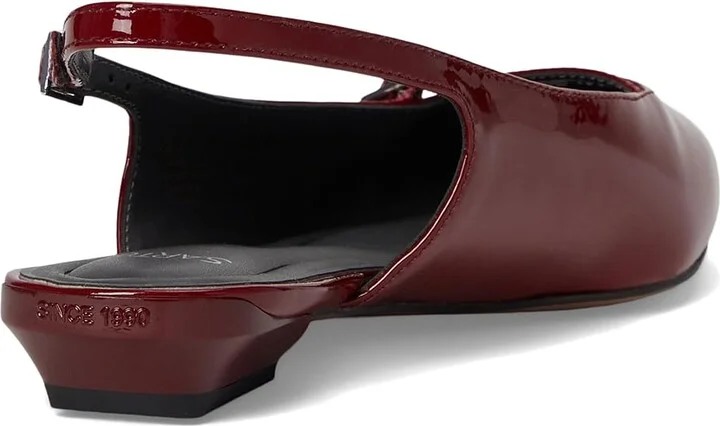 Franco Sarto Emma Women's Dress Flat Shoes Gothic Red : 8.5 M, Leather/Rubber - Image 4