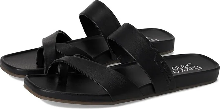 Franco Sarto Estella Women's Wedge Shoes Black : 9.5 M, Textile