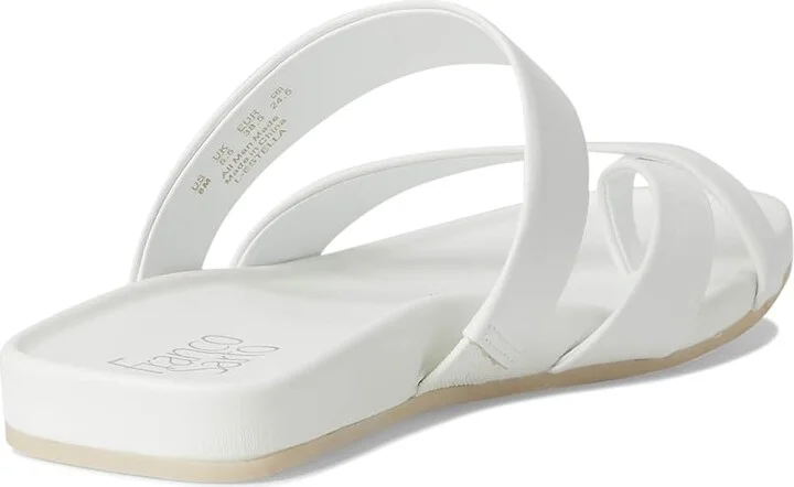 Franco Sarto Estella Women's Wedge Shoes White : 9.5 M, Textile - Image 4