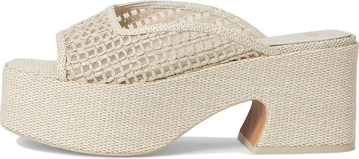 Franco Sarto Fernanda2 Women's Wedge Shoes Rope Ivory White : 11 M - Image 6