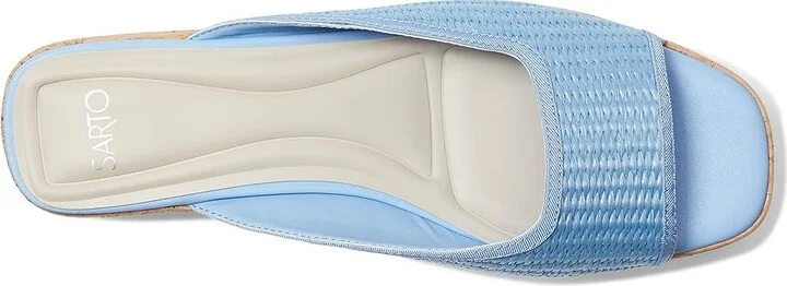 Franco Sarto Fernanda3 Women's Wedge Shoes Denim Blue : 10 M - Image 2