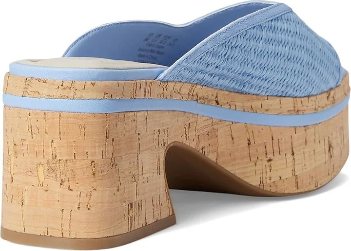 Franco Sarto Fernanda3 Women's Wedge Shoes Denim Blue : 10 M - Image 4