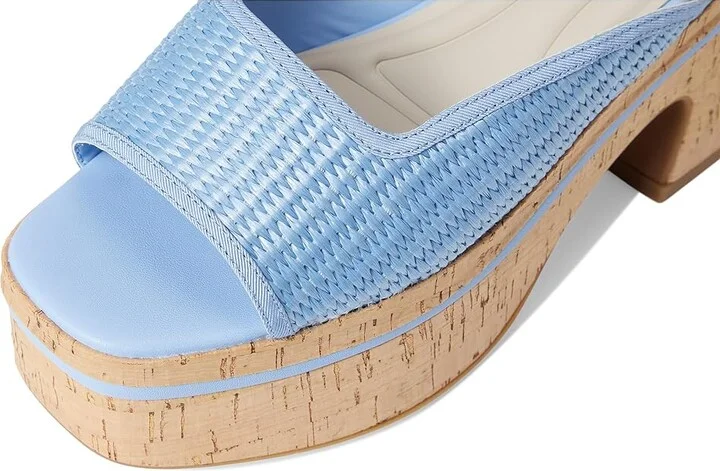 Franco Sarto Fernanda3 Women's Wedge Shoes Denim Blue : 10 M - Image 7