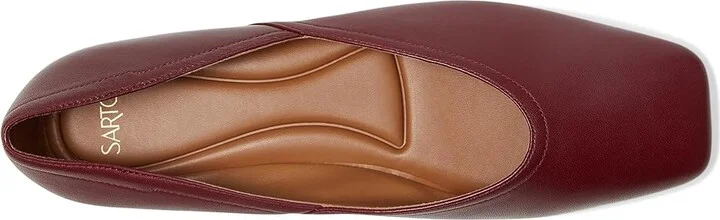 Franco Sarto Flexa Adalina Ballet Women's Shoes Bordo Red : 8 M, Leather - Image 2