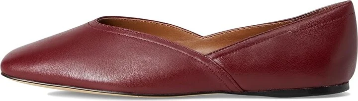 Franco Sarto Flexa Adalina Ballet Women's Shoes Bordo Red : 8 M, Leather - Image 6