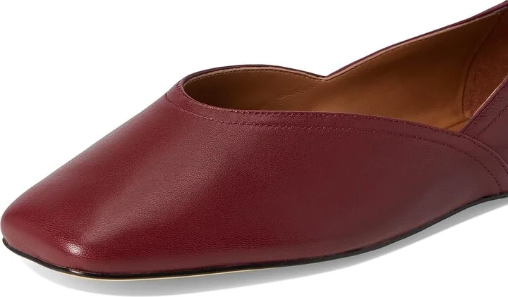 Franco Sarto Flexa Adalina Ballet Women's Shoes Bordo Red : 8 M, Leather - Image 7