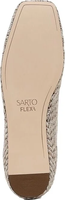 Franco Sarto Flexa Amaya Ballet Women's Flat Shoes Black Tweed Fabric : 5.5 M, Rubber/Textile - Image 3
