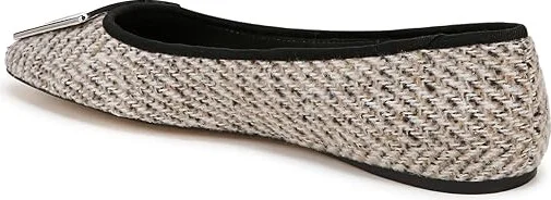 Franco Sarto Flexa Amaya Ballet Women's Flat Shoes Black Tweed Fabric : 5.5 M, Rubber/Textile - Image 4