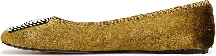 Franco Sarto Flexa Amaya Ballet Women's Flat Shoes Chartreuse Green Fabric : 8.5 M, Rubber/Textile - Image 6