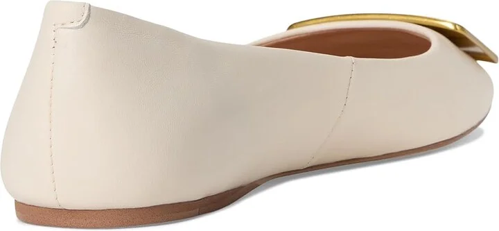 Franco Sarto Flexa Amaya Ballet Women's Flat Shoes Panna White : 7 M, Leather - Image 4