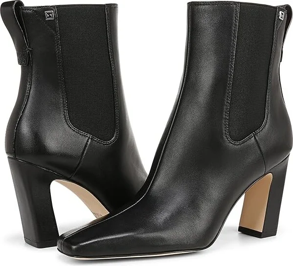 Franco Sarto Flexa Bliss Women's Boots Black Smooth Leather : 11 M, Leather/Rubber - Image 5