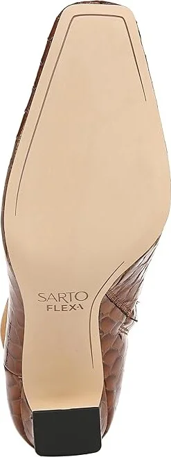 Franco Sarto Flexa Bliss Women's Boots Sequoia Brown Leather : 9.5 M, Leather/Rubber - Image 3